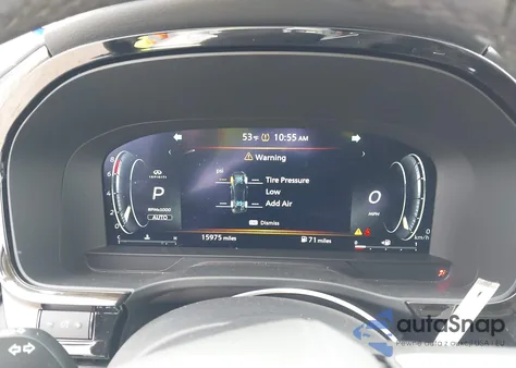 2025 Infiniti Qx60 Luxe Awd из США, поврежденный, VIN 5N1AL1FSXSC342501